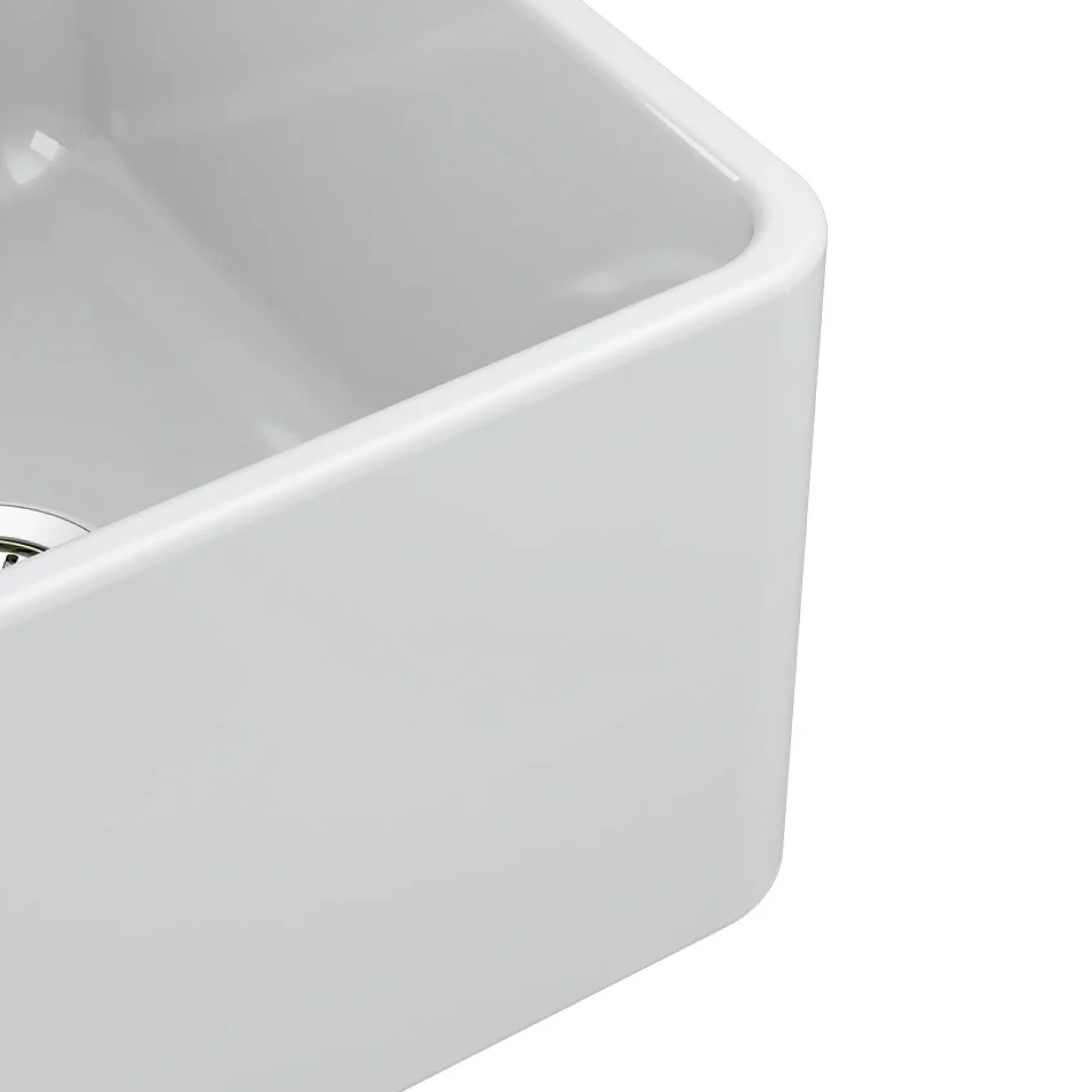 Latoscana 30" Fireclay Single Bowl Reversible Farmhouse Apron Sink, White, LTW3019W
