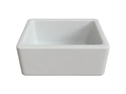 Latoscana 24" Fireclay Single Bowl Farmhouse Apron Sink LNR2418W
