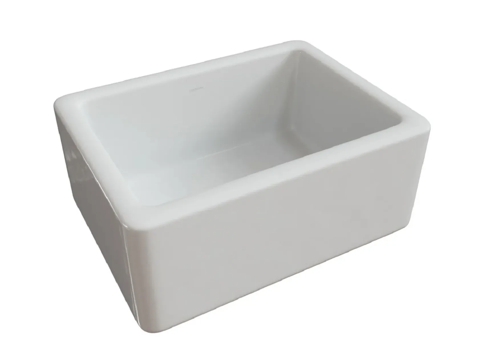 Latoscana 24" Fireclay Single Bowl Farmhouse Apron Sink LNR2418W
