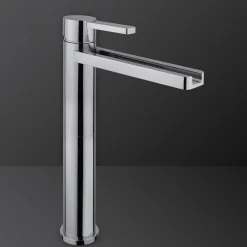 MaestroBath 1.2 GPM Flusso Luxury Waterfall ADA Bathroom Faucet, Chrome, Lead-Free Brass, Polished Chrome, FAU-FLS-CHR