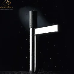 MaestroBath 1.2 GPM Primavera ADA Bathroom Faucet, Polished Chrome, Without pop-up drain, Lead-Free Brass, FAU-PMR-CHR