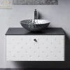 MaestroBath Sogno Modern Bathroom Vanity, White, 32, Wood, VAN-SGN32-WHT