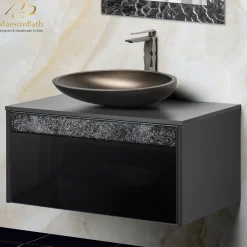 MaestroBath Splendore Modern Single Bathroom Vanity 32
