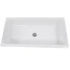 Nantucket Sinks Brant Point 36" Fireclay Bathroom Sink, White, Canal35-90
