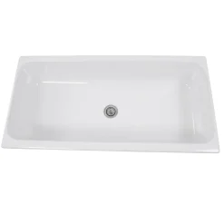 Nantucket Sinks Brant Point 36" Fireclay Bathroom Sink, White, Canal35-90