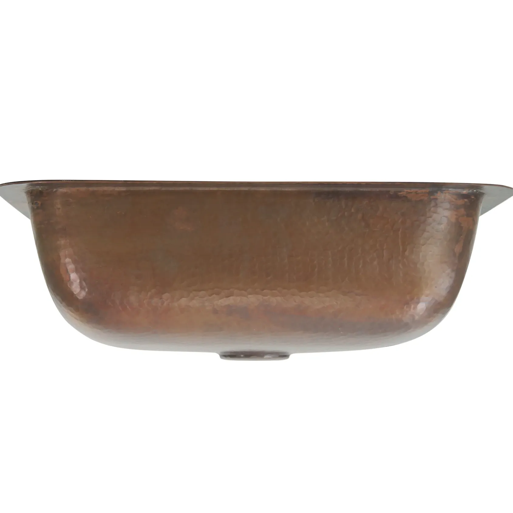 Nantucket Sinks Brightwork Home 17" Copper Bathroom Sink, REHC