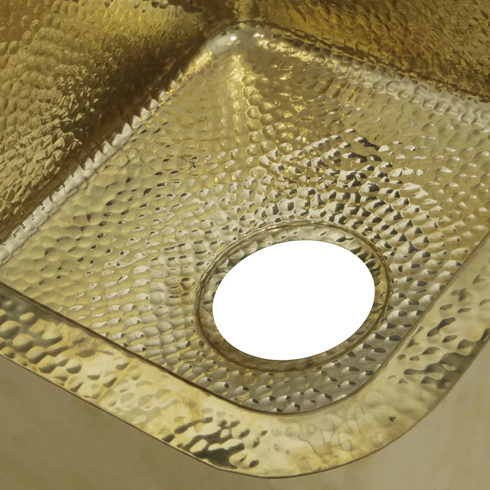 Nantucket Sinks Brightwork Home 17" Brass Bar Sink, SQRB-7