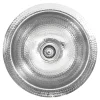 Nantucket Sinks Brightwork Home 13" Stainless Steel Bar Sink, ROS