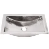 Nantucket Sinks Brightwork Home 20" Stainless Steel Bathroom Sink, TRS