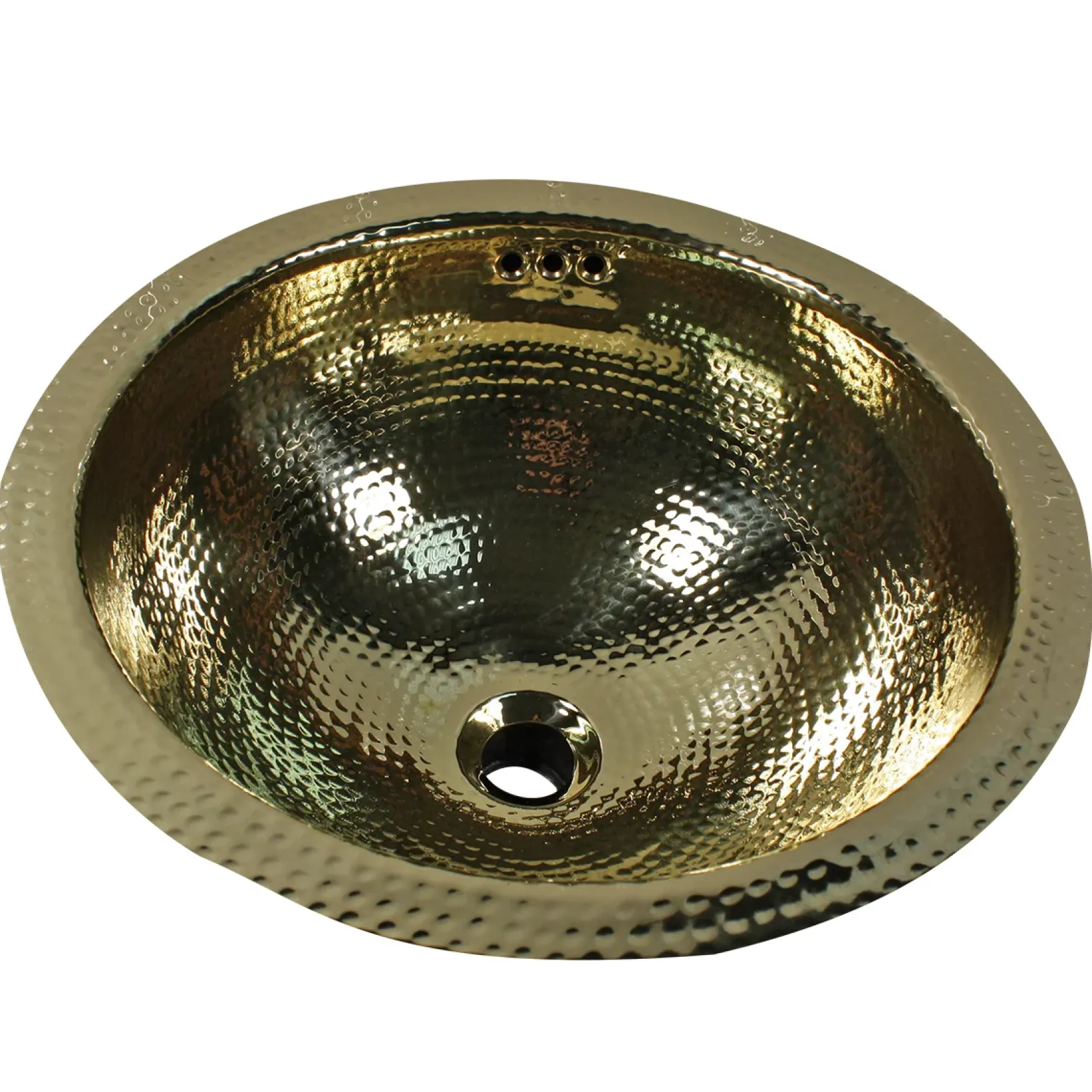 Nantucket Sinks Brightwork Home 13" Brass Bar Sink, Polished, ROB