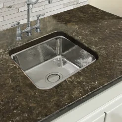 Nantucket Sinks Brightwork Home 17" Stainless Steel Bar Sink, SQRS-7