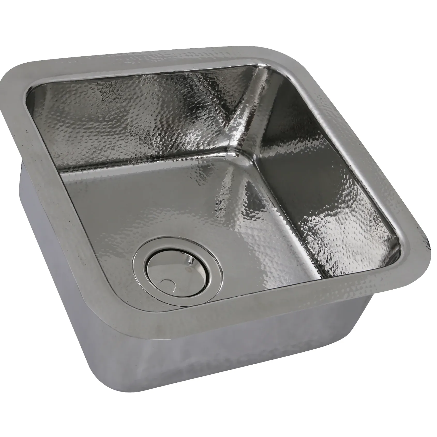 Nantucket Sinks Brightwork Home 17" Stainless Steel Bar Sink, SQRS-7