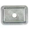 Nantucket Sinks Brightwork 20" Rectangular Stainless Steel Bar/Kitchen Sink with Accessories, 18 Gauge, RES2014-MF