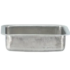 Nantucket Sinks Brightwork 20" Rectangular Stainless Steel Bar/Kitchen Sink with Accessories, 18 Gauge, RES2014-MF