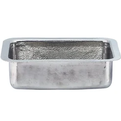 Nantucket Sinks Brightwork 20" Rectangular Stainless Steel Bar/Kitchen Sink with Accessories, 18 Gauge, RES2014