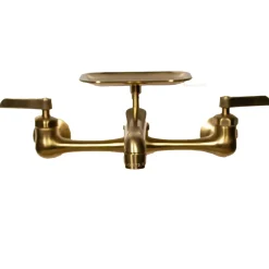Nantucket Sinks Premium Accessories Brass Utility/Mud/Laundry Faucet, Handle, CIF-2HSB