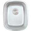 Nantucket Sinks Quidnet 19" Stainless Steel Bar Sink, NS20