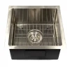 Nantucket Sinks All Weather 15" Undermount 316 Marine Grade Stainless Steel Kitchen Sink with Accessories, 16 Gauge, AW1515-16