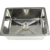 Nantucket Sinks Brightwork Home 23" Undermount Stainless Steel Kitchen/Laundry Sink, 16 Gauge, KSSH2318-9