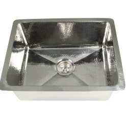 Nantucket Sinks Brightwork Home 23" Undermount Stainless Steel Kitchen/Laundry Sink, 16 Gauge, KSSH2318-9