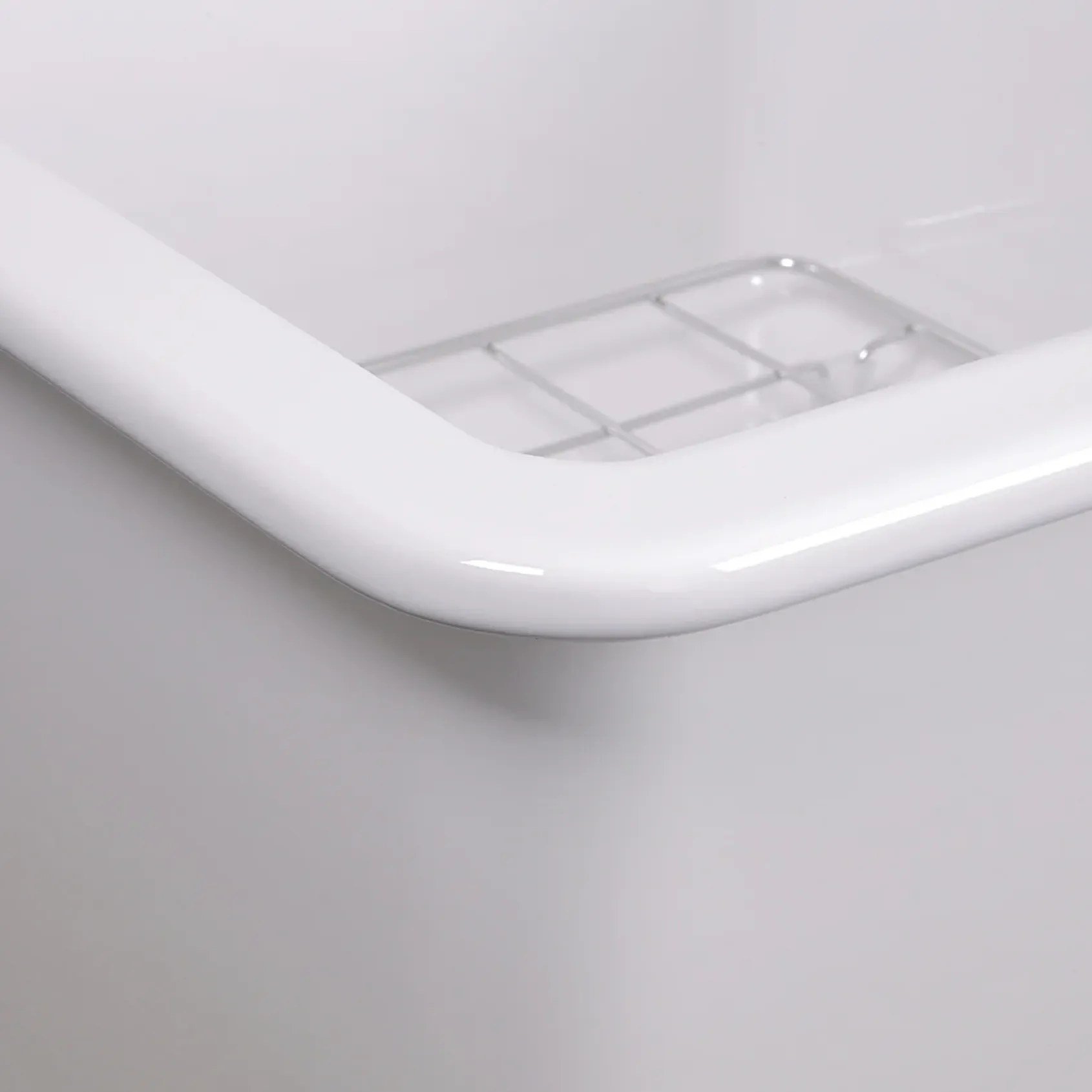 Nantucket Sinks Cape 18" Dual Mount Fireclay Kitchen Sink, White, Wellfleet-1818W