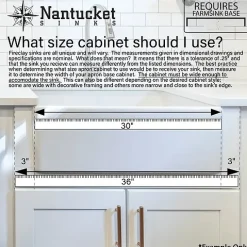 Nantucket Sinks Cape 36