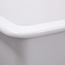 Nantucket Sinks Cape 32" Fireclay Kitchen Sink, White, Wellfleet-3218W