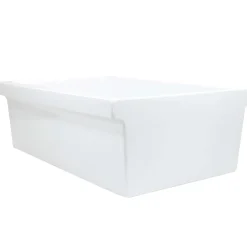 Nantucket Sinks Cape 30" Fireclay Farmhouse Sink, White, WHFCDL30