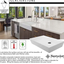 Nantucket Sinks Glacierstone 31