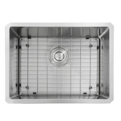 Nantucket Sinks Pro Series 23" Stainless Steel Kitchen Sink, 16 Gauge, SR2318-16