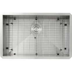 Nantucket Sinks Pro Series 28" Stainless Steel Kitchen Sink, 16 Gauge, ZR2818-8-16