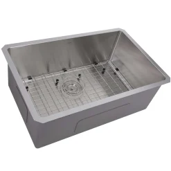 Nantucket Sinks Pro Series 30" Stainless Steel Kitchen Sink, 16 Gauge, SR3018
