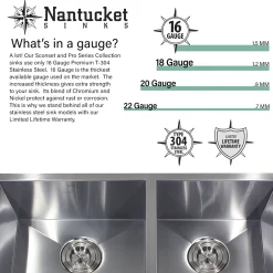 Nantucket Sinks Pro Series 32