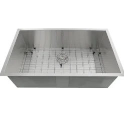 Nantucket Sinks Pro Series 32" Stainless Steel Kitchen Sink, 16 Gauge, ZR3219-16