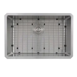 Nantucket Sinks Pro Series 28" Stainless Steel Kitchen Sink, 16 Gauge, SR2818-16