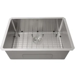 Nantucket Sinks Pro Series 28" Stainless Steel Kitchen Sink, 16 Gauge, SR2818-16