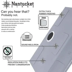 Nantucket Sinks Pro Series 33