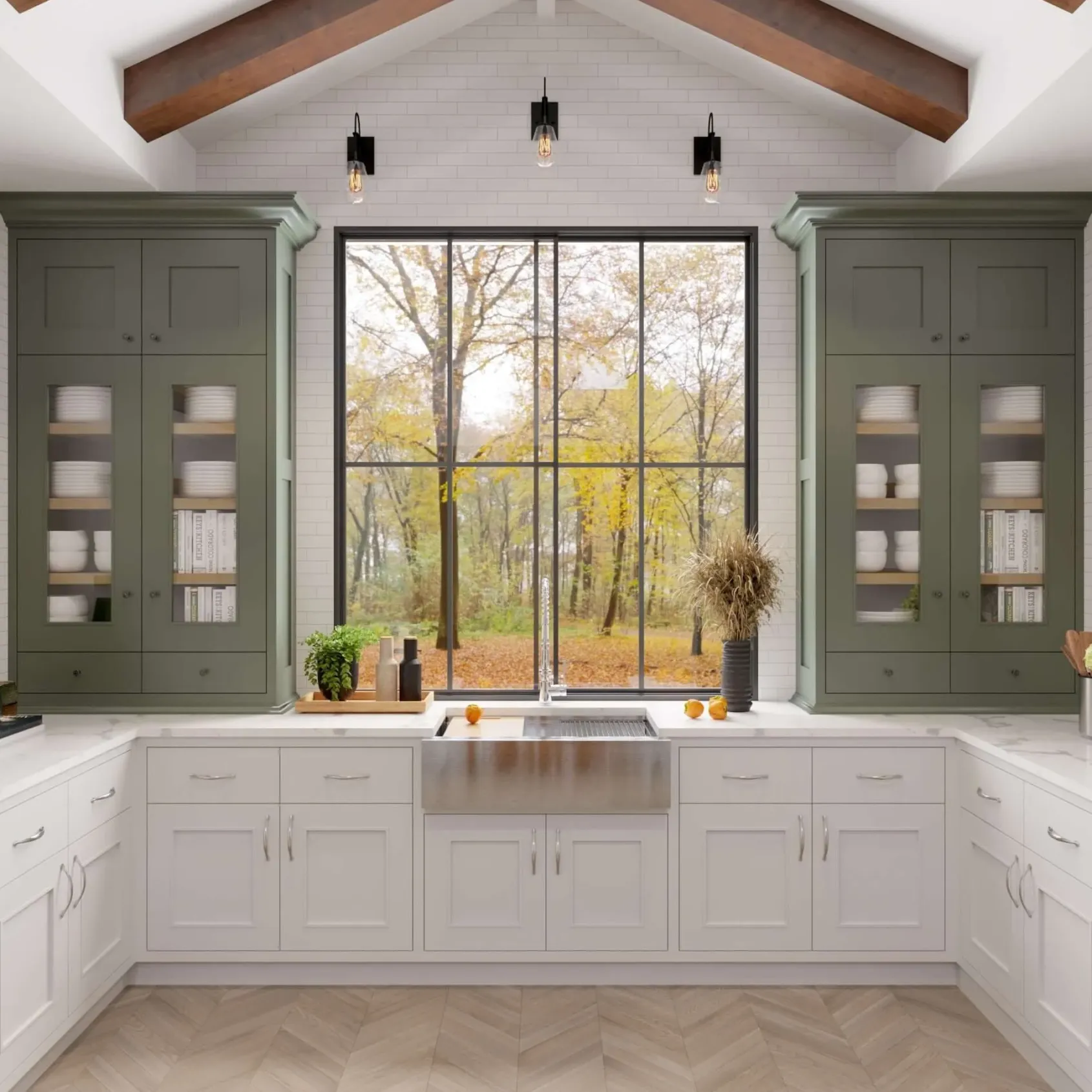 Nantucket Sinks Pro Series 33" 304 Stainless Steel Workstation Farmhouse Sink with Accessories, 16 Gauge, AP-PS-3221-16