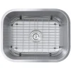 Nantucket Sinks Sconset 23" Stainless Steel Kitchen Sink, 16 Gauge, NS09i-16