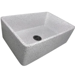 Nantucket Sinks Vineyard 30" Fireclay Farmhouse Sink, Various neutrals, FCFS3020S-PietraSarda