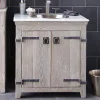 Native Trails 30" Americana Freestanding Vanity Base in Driftwood, VNB309