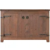 Native Trails 48" Americana Freestanding Rustic Vanity Base in Chestnut, Reclaimed Wood, VNB481