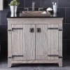 Native Trails 36" Americana Freestanding Vanity Base in Driftwood, Reclaimed Wood, VNB369
