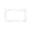 Native Trails 36" Carrara Vanity Top, 28x14 Cutout for Trough with Single or No Faucet Hole, VT36-T2814-CA-1
