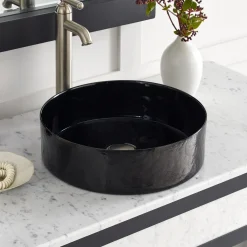 Native Trails 36" Carrara Vanity Top, Vessel with Single Faucet Hole, VT36-V-CA-1