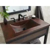 Native Trails 30" Cozumel Vanity Top with Integral Bathroom Sink in Antique Copper, VNT3022