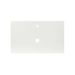 Native Trails 36" NativeStone Vanity Top, Pearl, Vessel with Single Faucet Hole, VT36-V-P-1