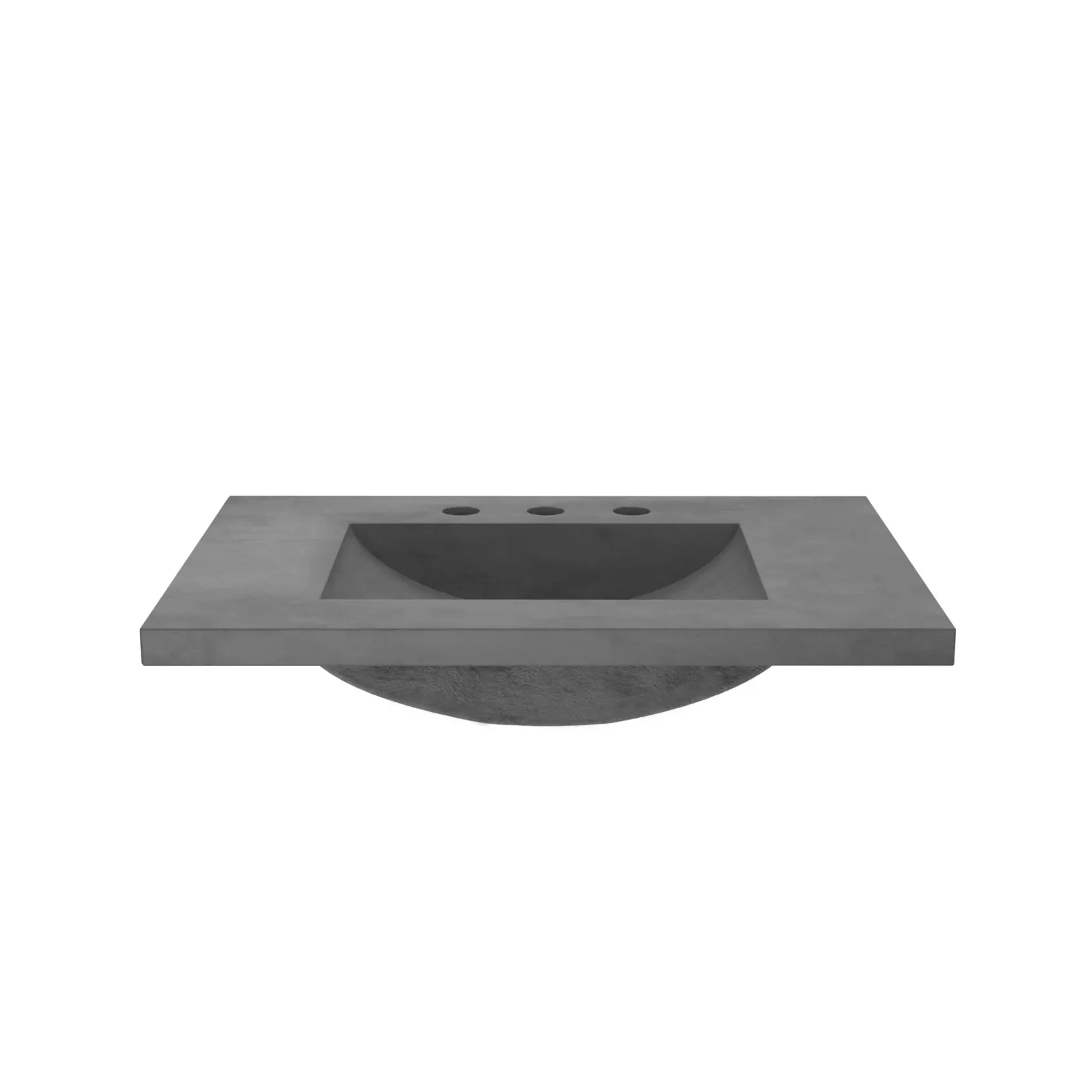 Native Trails 30" NativeStone Palomar Vanity Top with Integral Sink in Slate - 8" Widespread Cutout, NSVNT30-S