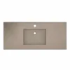 Native Trails 48" NativeStone Palomar Vanity Top with Integral Sink in Earth - Single Faucet Cutout, NSVNT48-E1
