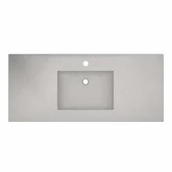 Native Trails 48" NativeStone Palomar Vanity Top with Integral Sink in Ash - Single Faucet Cutout, NSVNT48-A1